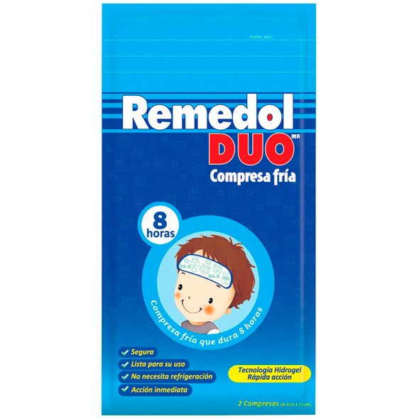 Remedol Duo Compresa Fria X Sobre