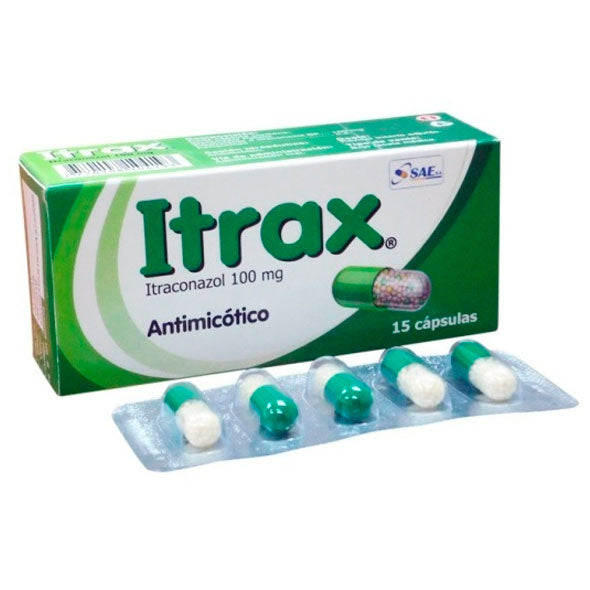 Itrax 100Mg Itraconazol X Capsula