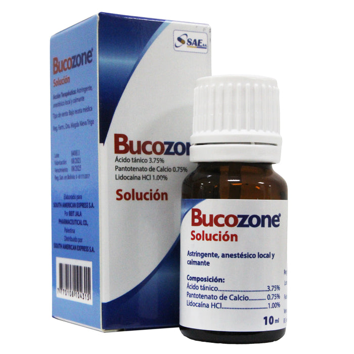 Bucozone Solucion Topica X 10Ml