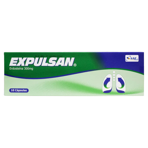 Expulsan 300Mg Erdosteina X Capsula