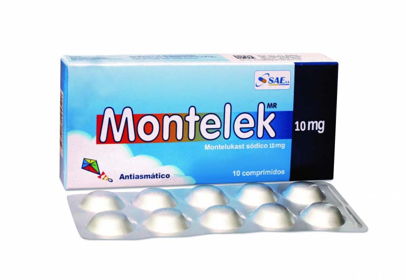 Montelek 10Mg Montelukast Sodico X Tableta