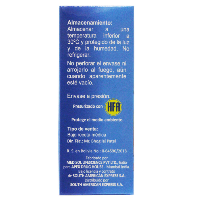 Budecort 200Mcg Aerosol Oral X200 Dosis Budesonida