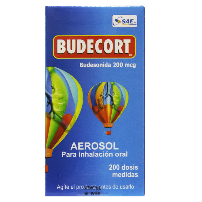 Budecort 200Mcg Aerosol Oral X200 Dosis Budesonida