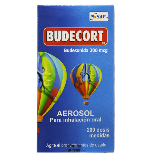 Budecort 200Mcg Aerosol Oral X200 Dosis Budesonida