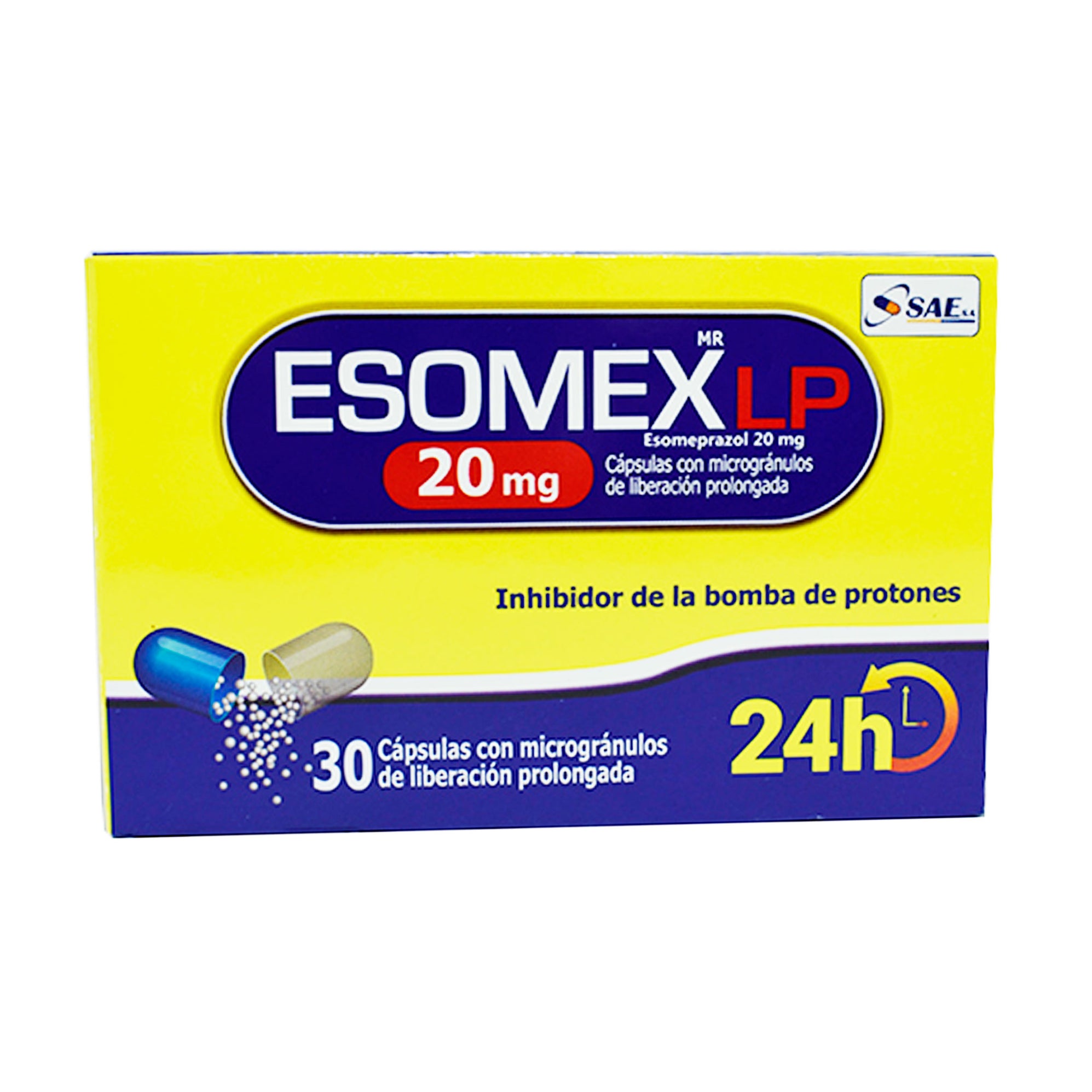 Esomex 20Mg Esomeprazol X Capsula— Farmacorp