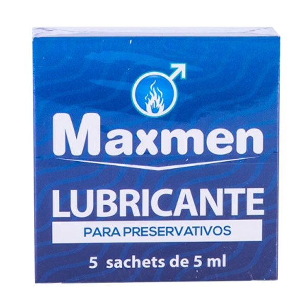 Maxmen Gel Lubricante Para Preservativo 5 Sachets X Paquete