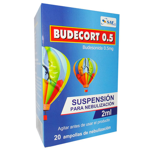 Budecort 0.5 Budesonida 0.5Mg Suspension Para Nebulización X S...