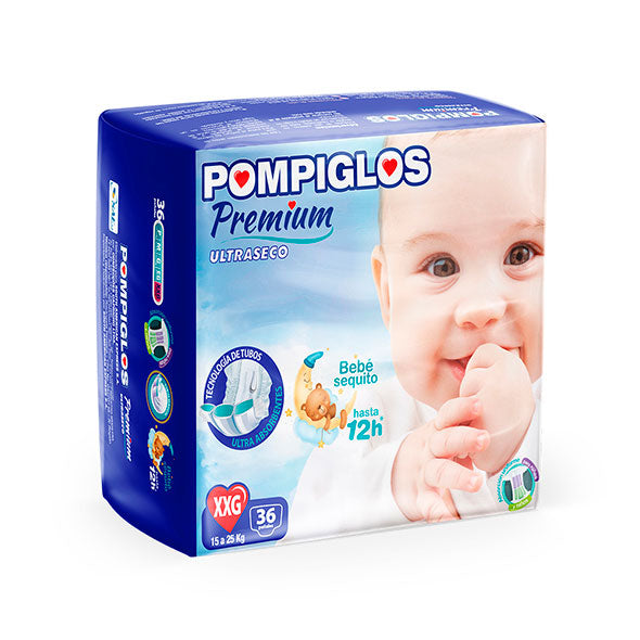 Pompiglos Premium Panal Xxg Ultraseco X 36 Unidades