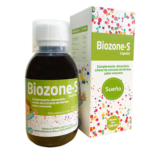 Biozone S Suplemento Extracto De Hierbas Sabor Manzana X 150Ml