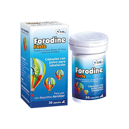 Forodine Forte Budesonida Formote Para Inhalación Oral X 30 Ca...
