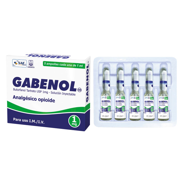 Gabenol 1Mg Butorfanol Im-Iv Ampolla X 1Ml