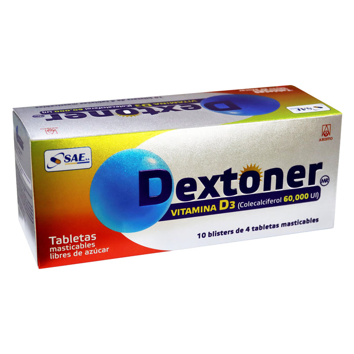 Dextoner 60000Ui X10 Blist X4 Tab Mast Vitamina D3