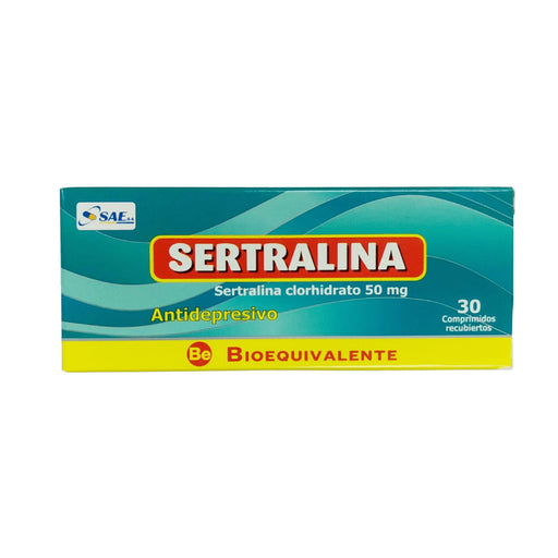 Sertralina 50Mg Sae X Comprimido