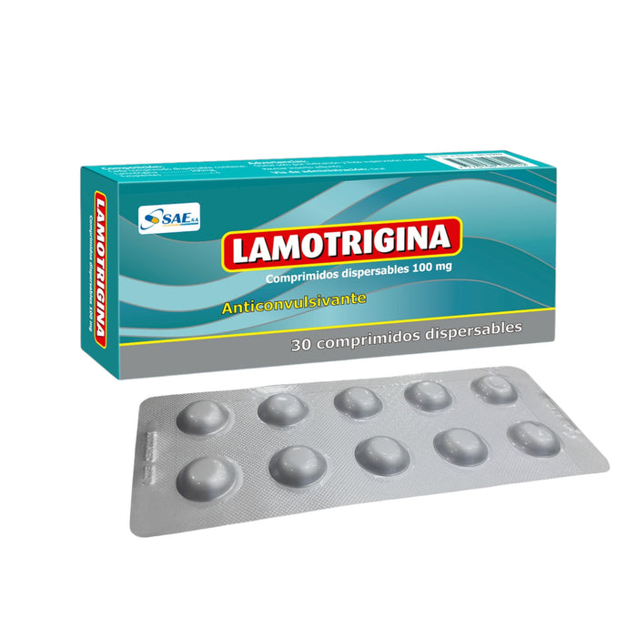 Lamotrigina 100Mg X Comprimido Dispensable