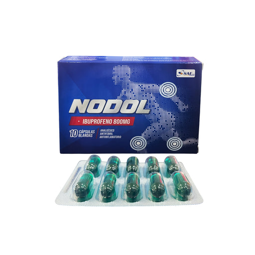 Nodol 800Mg Ibuprofeno X Capsulas Blandas