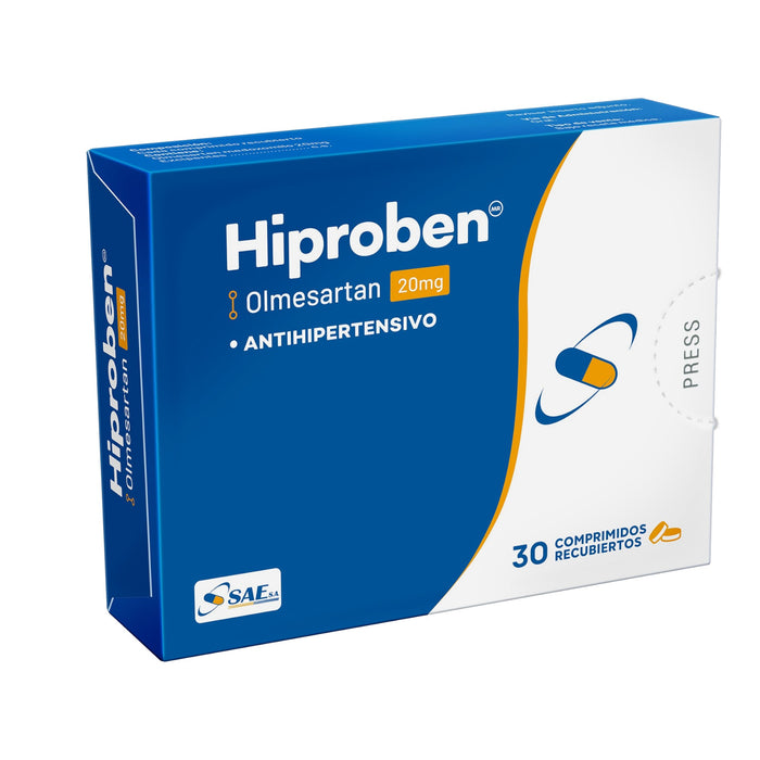 Hiproben 20Mg Olmesartan X Comprimido