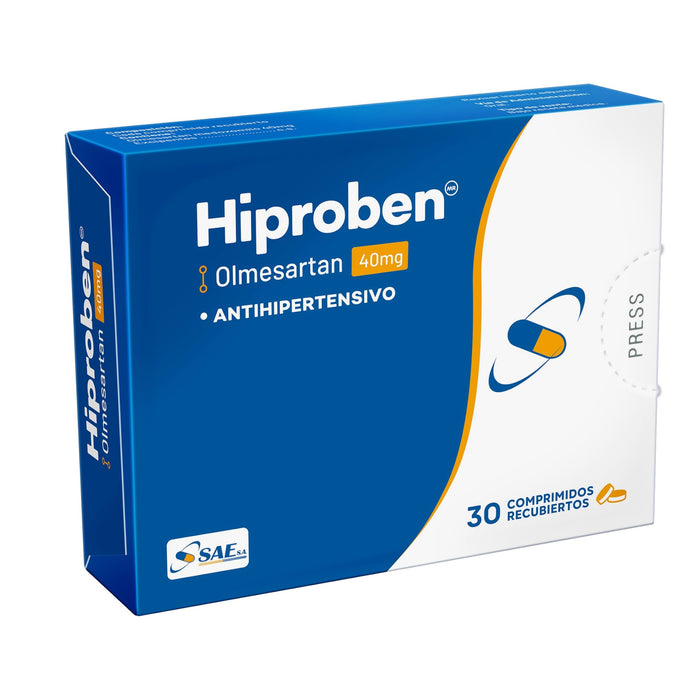 Hiproben 40Mg Olmesartan X Comprimido