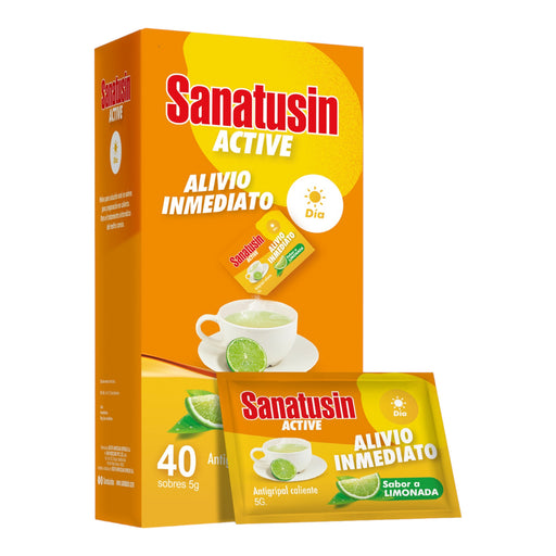 Sanatusin Active Dia Sabor A Limonada X Sobre
