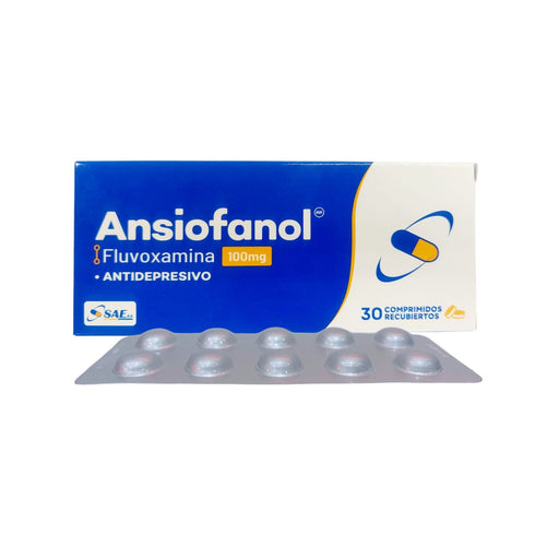 Ansiofanol 100 Mg Fluvoxamina X Comprimido