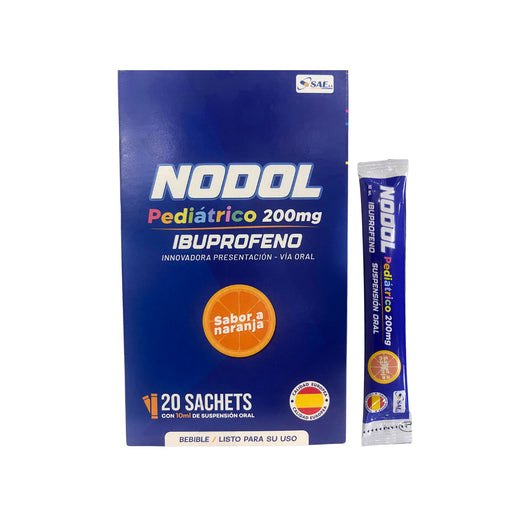Nodol Pediatrico Ibuprofeno 200Mg Naranja X Sobre