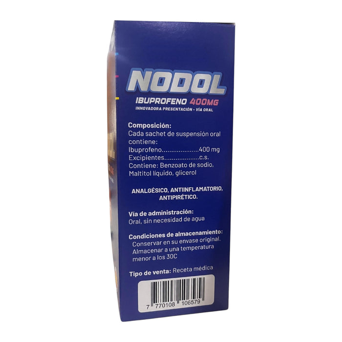 Nodol Ibuprofeno 400Mg Fresa X Sobre