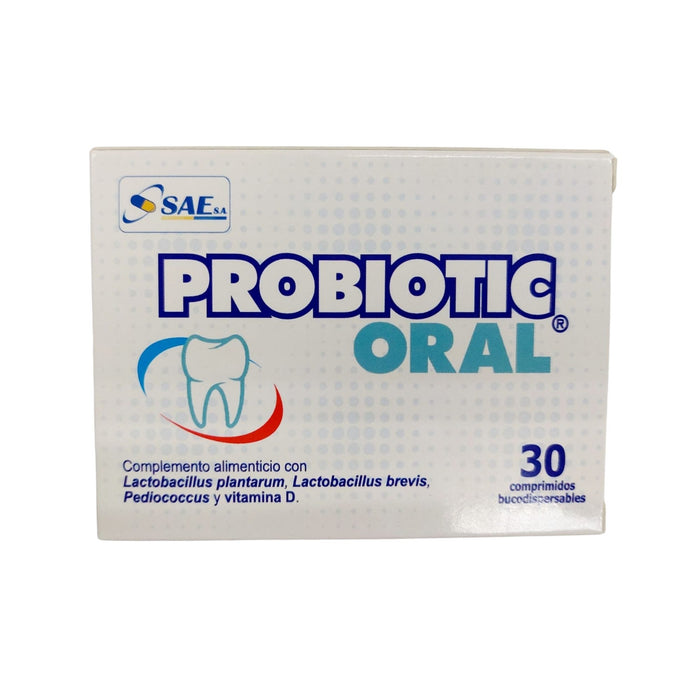 Probiotic Oral Bucodisp Lactobacilos / Vitamina D X Comprimido