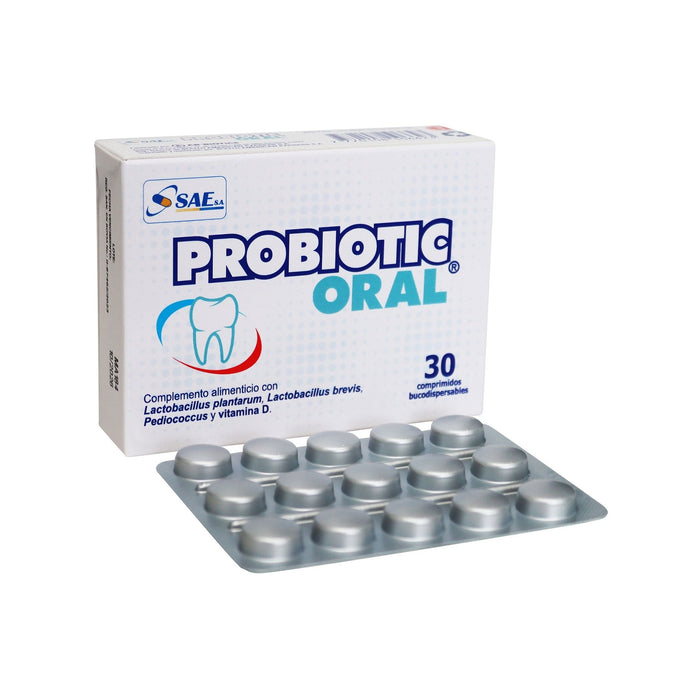 Probiotic Oral Bucodisp Lactobacilos / Vitamina D X Comprimido
