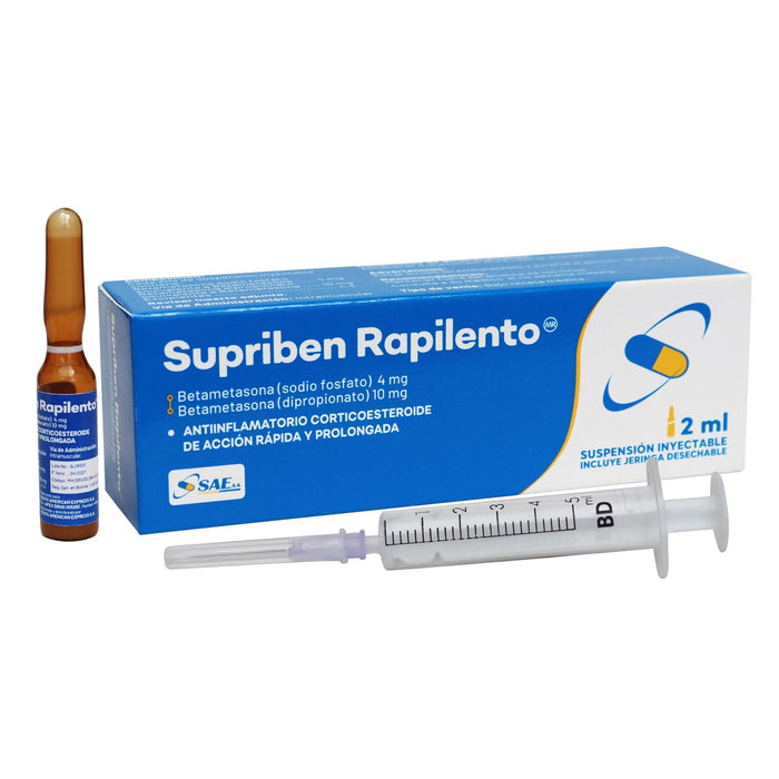 Supriben Rapilento Betametasona X Ampolla /2Ml