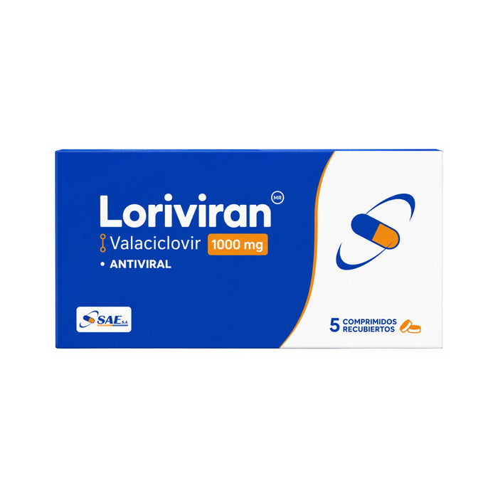 Loriviran 1000Mg X 5 Comp Valaciclovir