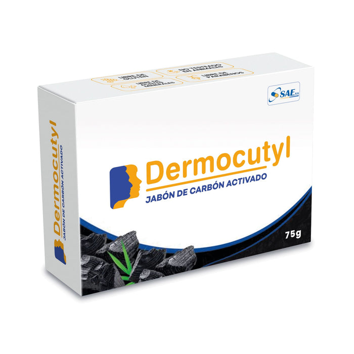 Dermocutyl Jabón De Carbón Activado X 75G