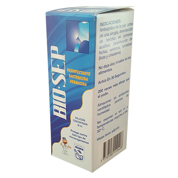 Bio Sep Solución 30ml - Antiséptico Benzalconio— Farmacorp