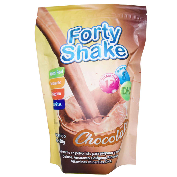 Forty Shake Chocolate X 380G