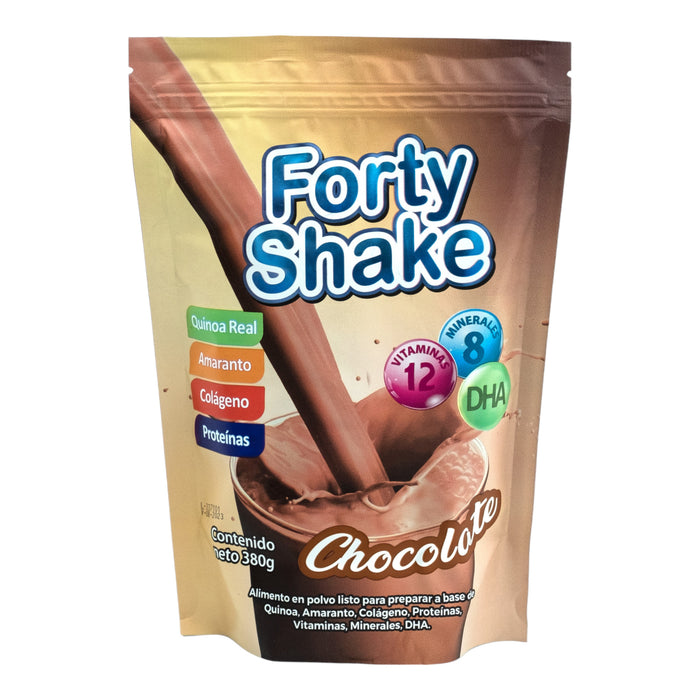 Forty Shake Chocolate X 380G