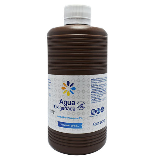 Agua Oxigenada 10 Vol Farmacorp X 500Ml