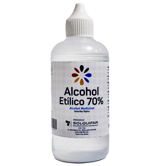 Alcohol Etilico 70 Sol. Farmacorp X 120 125Ml