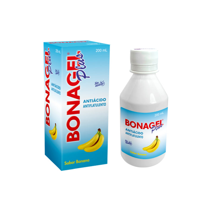 Bonagel Plus Susp X 200Ml Banana