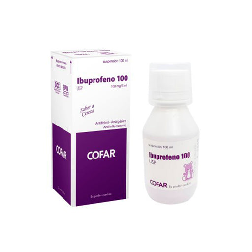 Ibuprofeno 100Mg 5Ml Susp X 100Ml