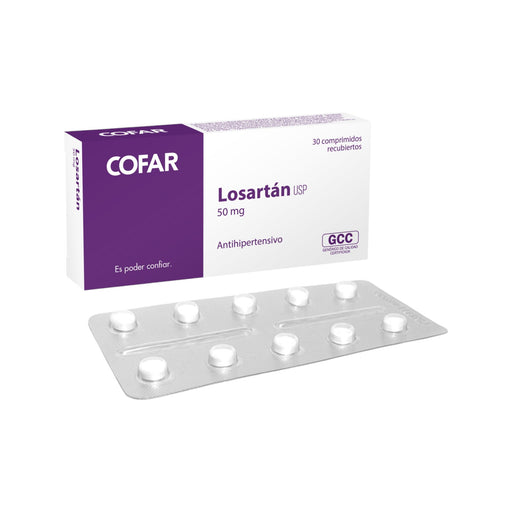 Losartan 50Mg Cofar X Comprimido