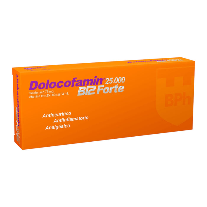 Dolocofamin B12 Forte 25.000 Im X 1 Ampolla + Jeringa