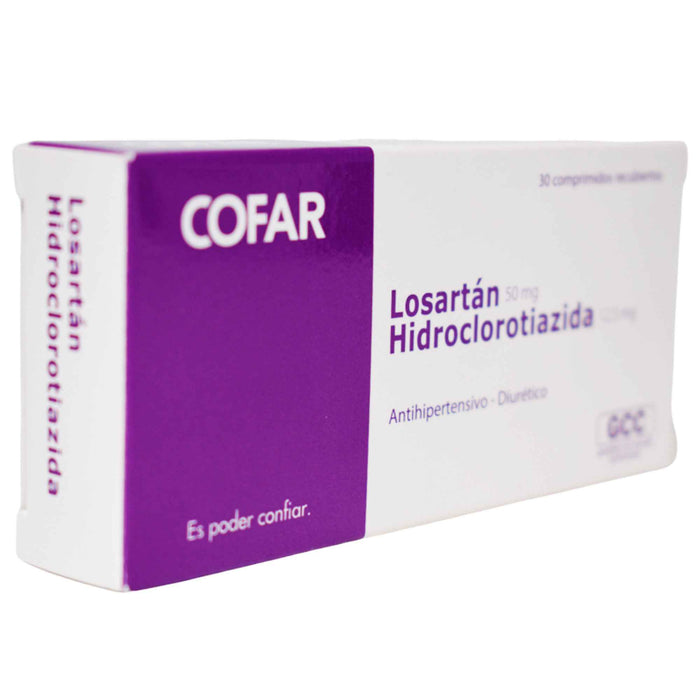 Losartan-Hidroclorotiazida X Tableta