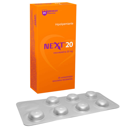 Next 20Mg Rosuvastatina X Tableta