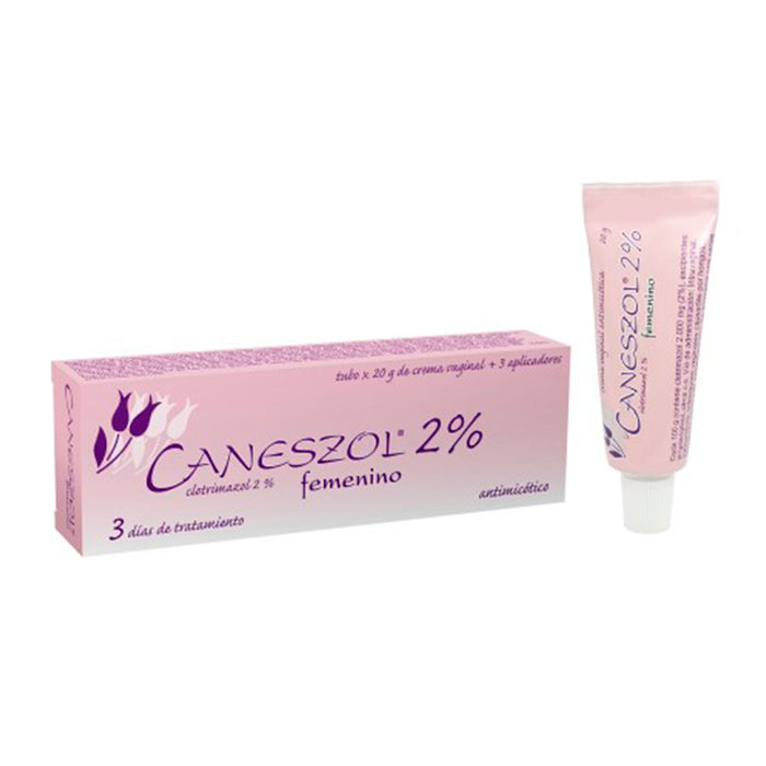 Caneszol Clotrimazol 0.02 Crema Vaginal X 20G