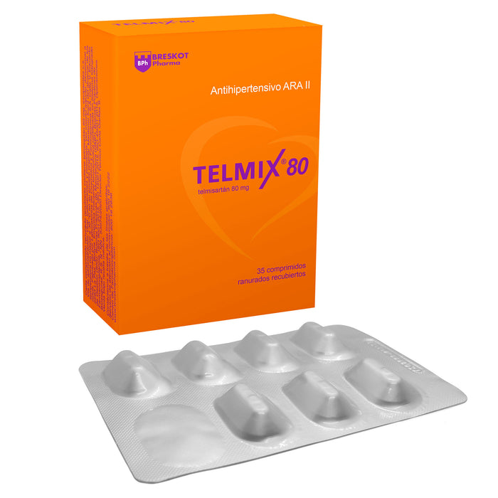 Telmix 80Mg Telmisartan X Tableta