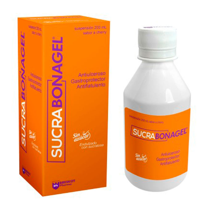 Sucrabonagel Susp X 200Ml Sucralfato Simeticona