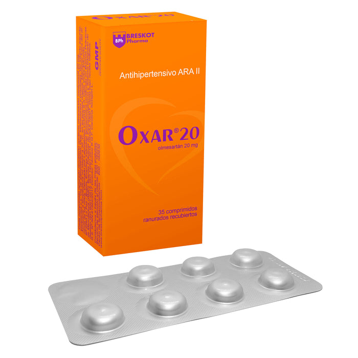 Oxar 20Mg Olmesartan X Tableta