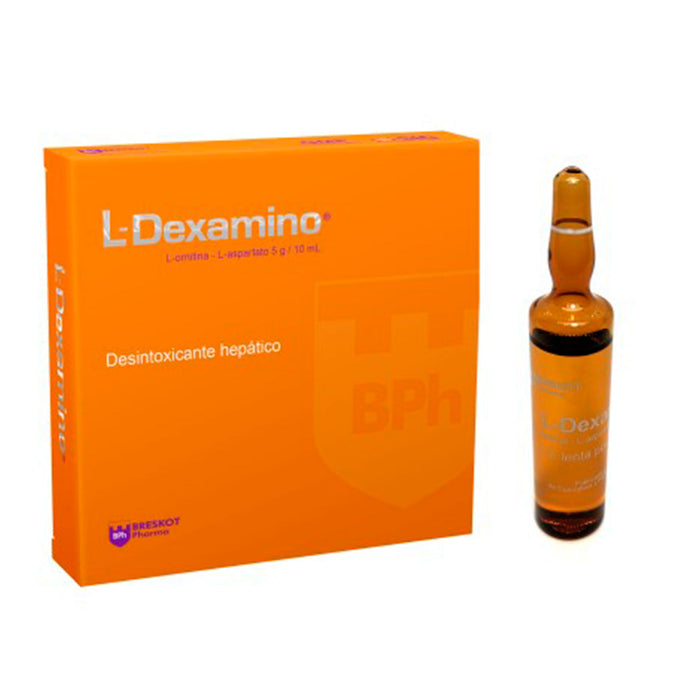 L-Dexamino L-Ornitina 5G Y L-Aspartato 5G Y 10Ml X Ampolla