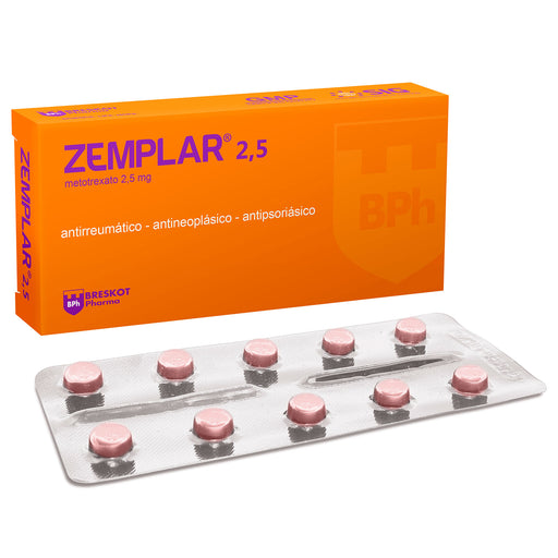Zemplar 2.5Mg Metotrexato X Tableta