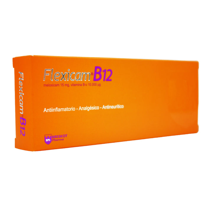 Flexicam B12 Im Disp X10 Amp 3Ml+Jer Melox Vit B12