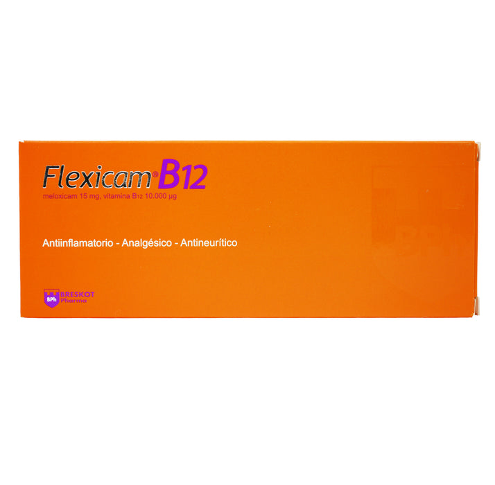 Flexicam B12 Im Disp X10 Amp 3Ml+Jer Melox Vit B12