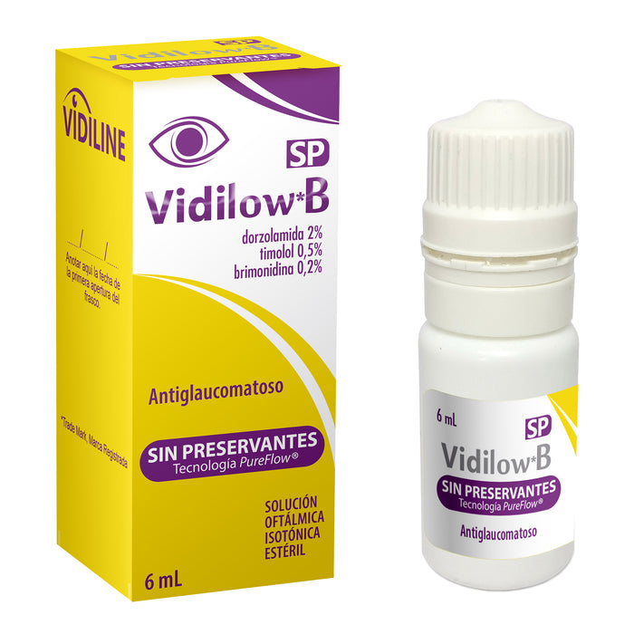 Vidilow B Sp Colirio Antiglaucoma X 6Ml